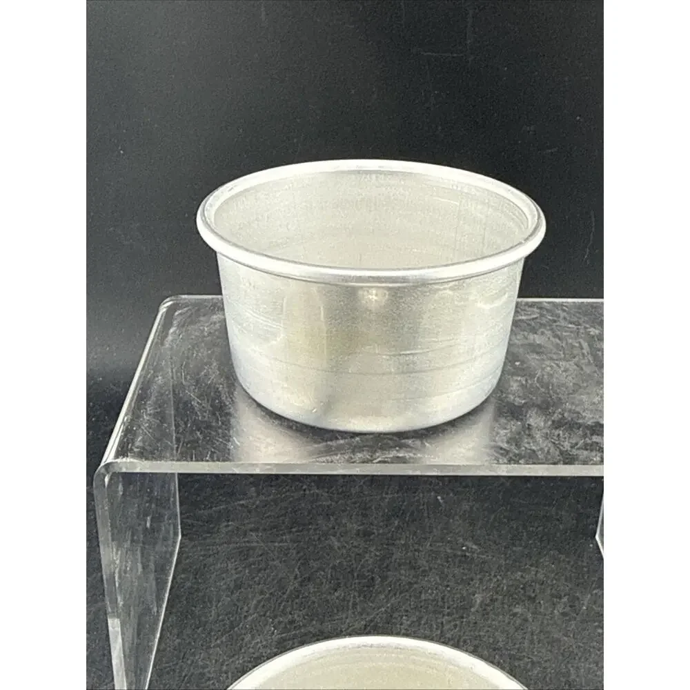 7 Vtg West Bend Co Aluminum Baking Cups Mini Cake Pans Muffin Tins Made in USA